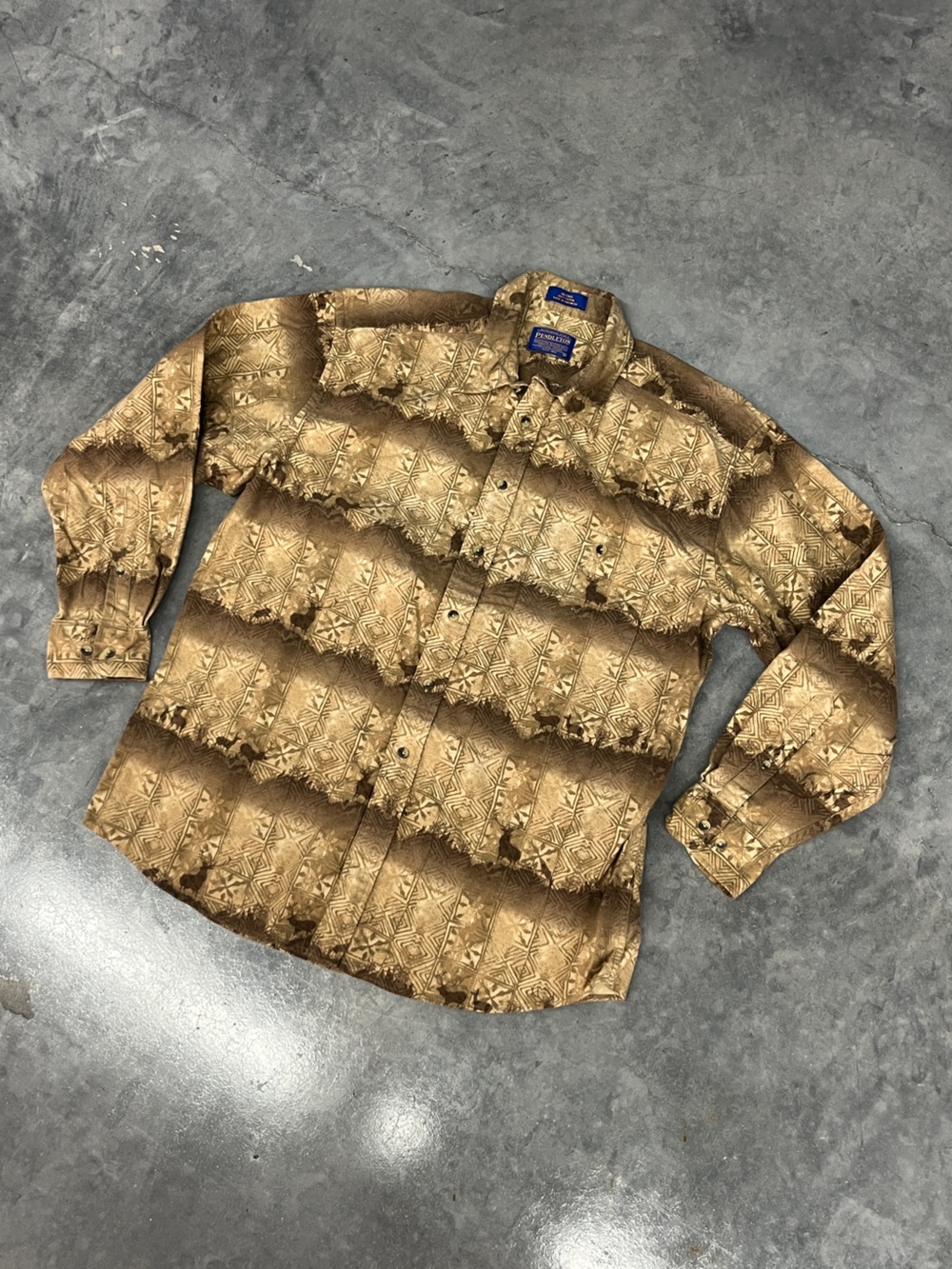 Pendleton Elk Patterned Shirt